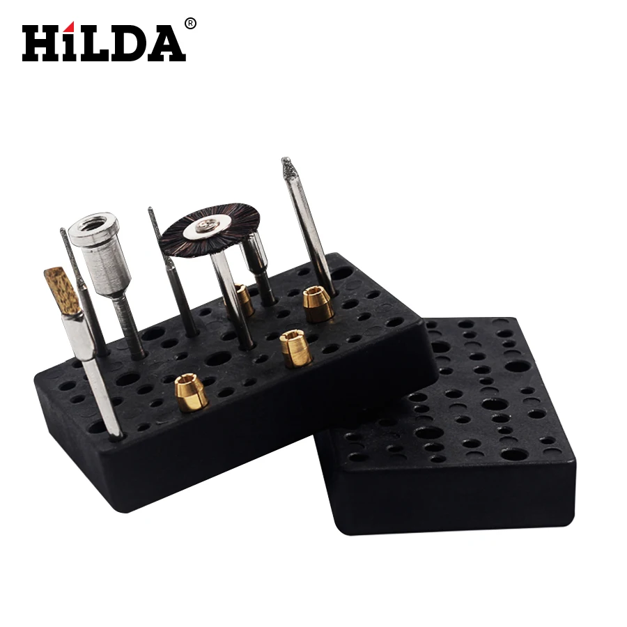 

Hilda Electric Grinder Accessories Rotary Drill Grinding Tool Organizer Storage Tool Base For Connecting Rod Small Accessories