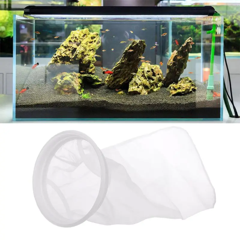 

Nylon Mesh Filter Sock Bag Aquarium Marine Sump Fish Tank 200 Micron Replacement Bag