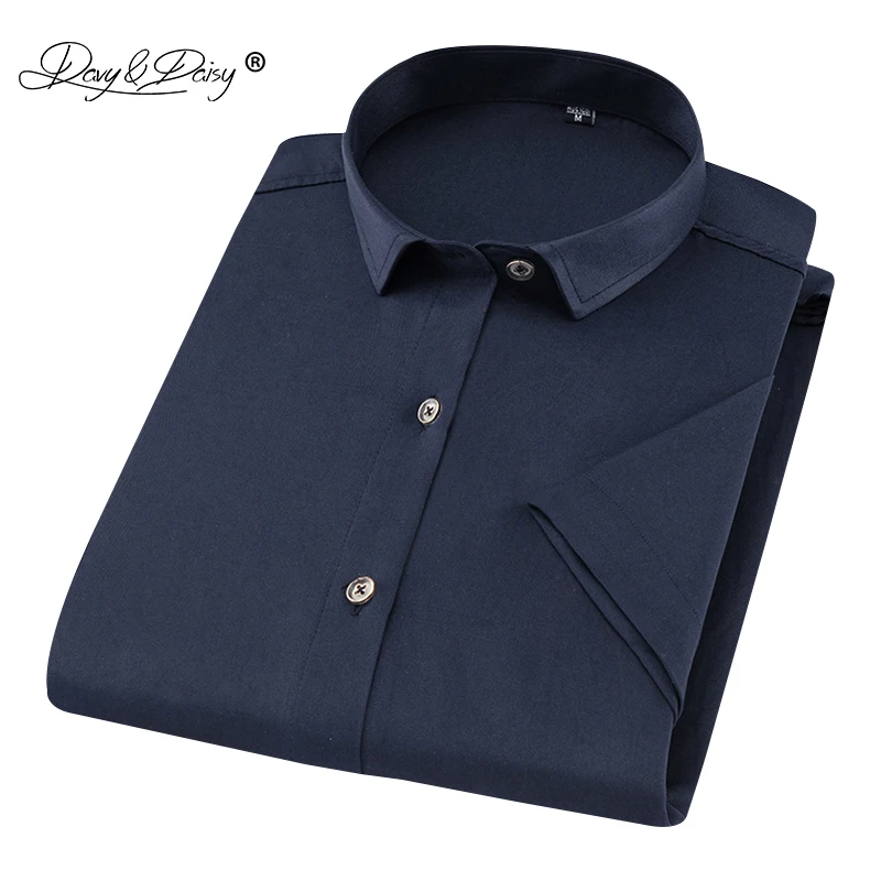 Davydaisy جديد وصول 2018 الرجال قميص الذكور قصيرة الأكمام قميص الأعمال قميص ضئيلة 100% ألياف البوليستر الذكور الملابس DS243 Davydaisy جديد وصول 2018 الرجال قميص الذكور قصيرة الأكمام قميص الأعمال قميص ضئيلة 100% ألياف البوليستر الذكور الملابس DS243