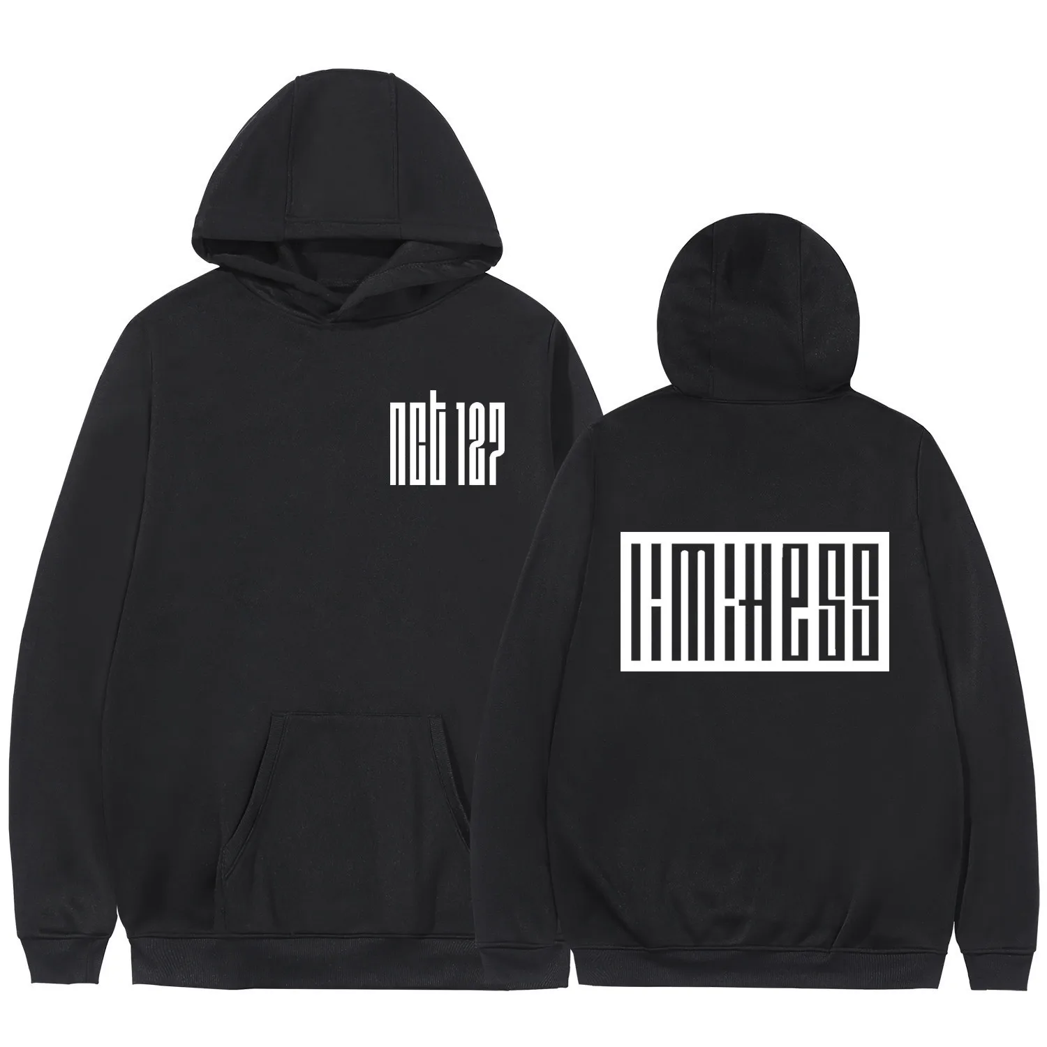 

Kpop Idol Group NCT Women Hoodies Sweatshirt JIMIN Korea Style Winter Oversized Hoodie Pink Sweatshirt Clothes