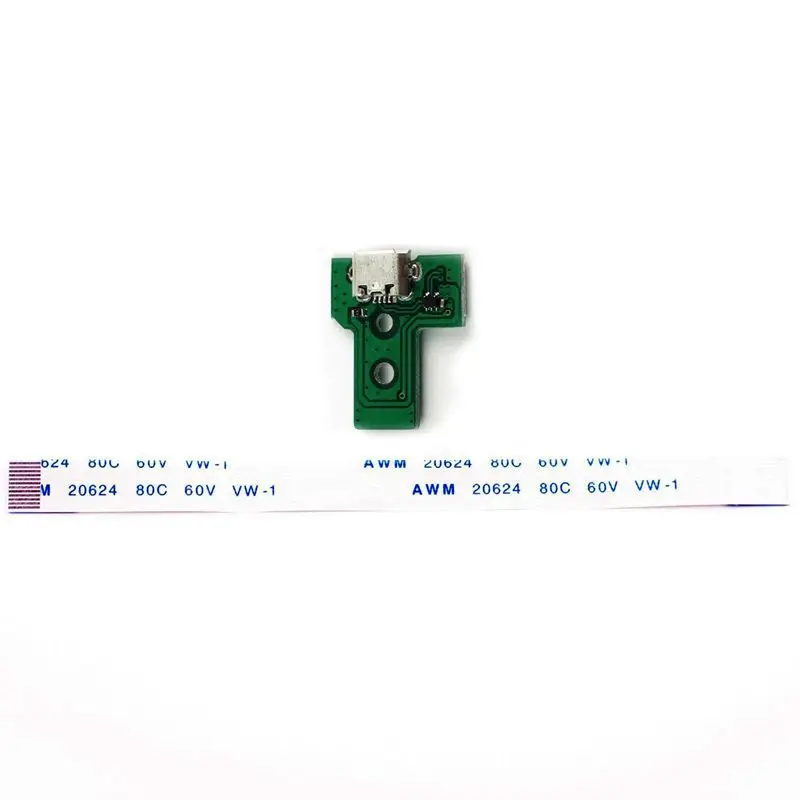 

USB Charging Port Socket Board Controller JDS-030+12 Pin Cable for Sony PS4 A227 #8