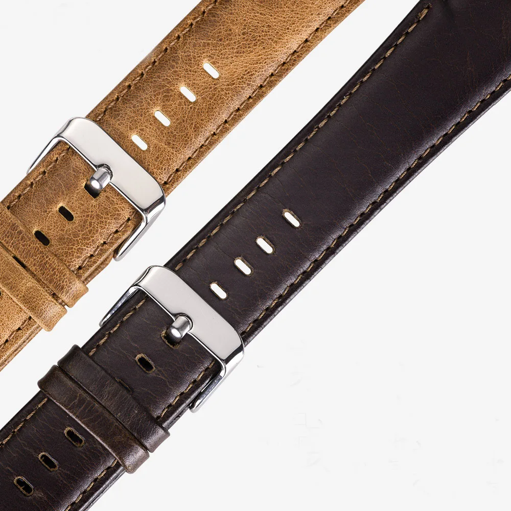 Ремешок Amazfit для Xiaomi Huami Pace Stratos 2 ремешок из натуральной кожи в стиле ретро браслет