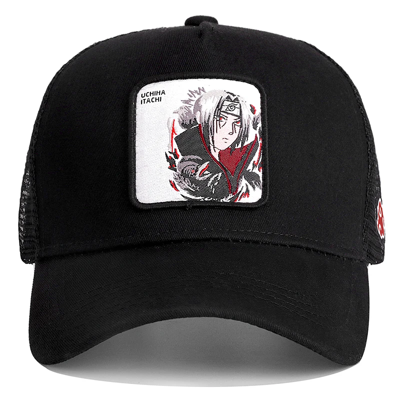 Наруто бренд UCHIHA ITACHI аниме Snapback кепка хлопок бейсбольная кепка для мужчин и женщин хип-хоп папа сетка шляпа водителя грузовика дропшиппинг