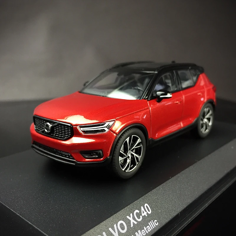 1/43 литой металл XC60 XC40 Suv Настольный дисплей Коллекция Модель - Цвет: Volvo XC40 Spot