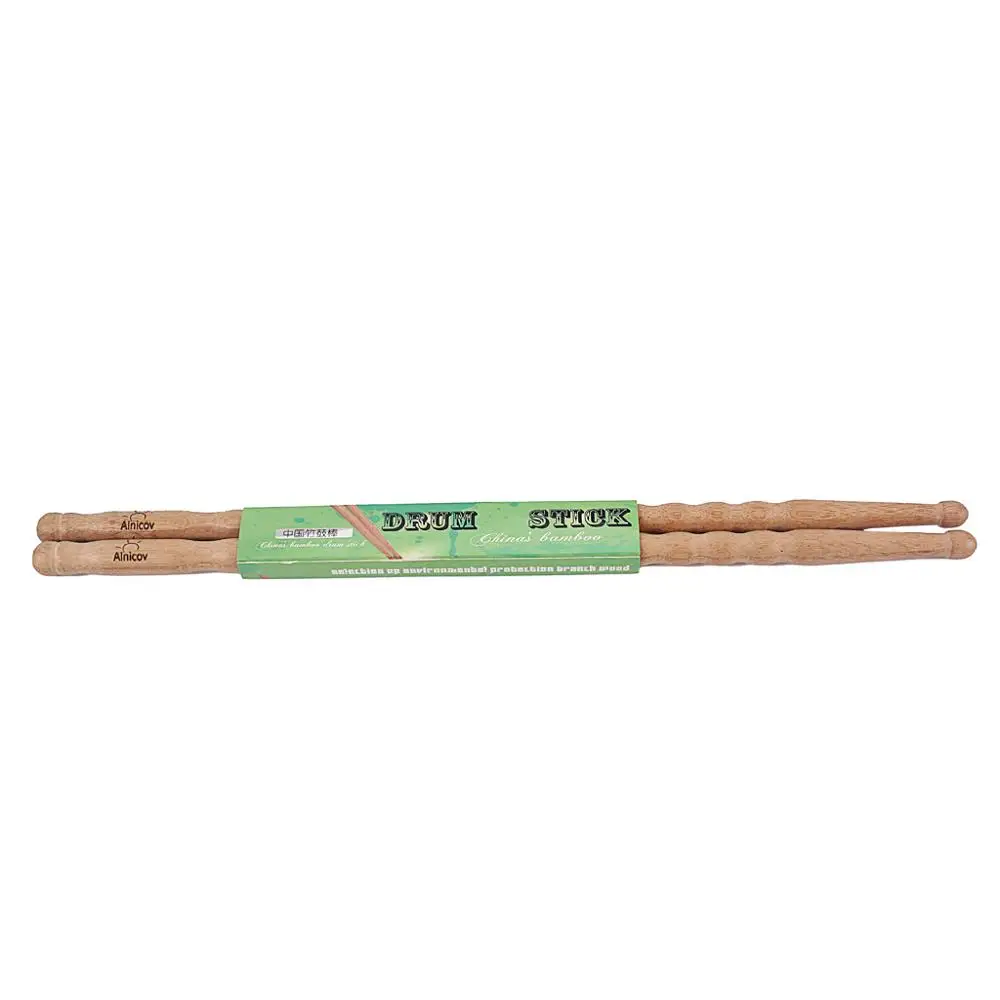 1 пара волнистых бамбуковых голени 5А барабанная палочка прочная практичная