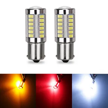 

For Kia Rio Ceed Sportage Sorento Cerato Armrest Soul k3 k5 Car DRL 1156 BA15s Led Turn Brake Light Tail Lamp Rear Reverse Bulb