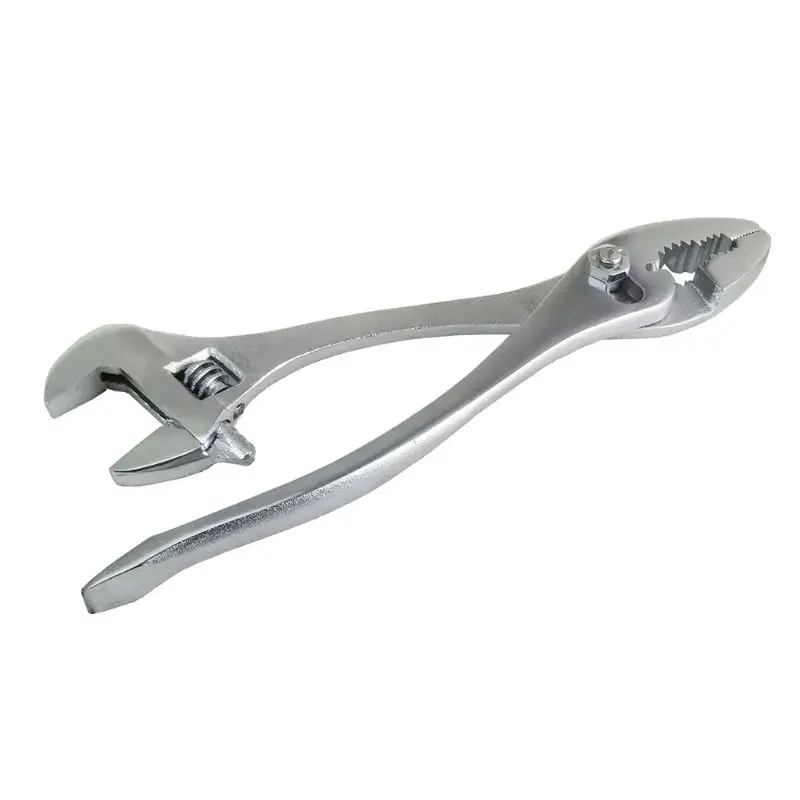 

4-in-1 Multi Function Slip Joint Pliers Wrench Slotted Screwdriver Wire Cutter Combination -KB