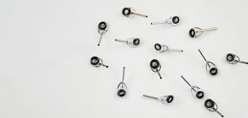 10 Pcs Telescopic Fishing Rod Guides Top Rings Rod Tips Repair Kit 0.80.91.01.11.21.31.41.51.61.71.81.92.02.12.2mm (4)