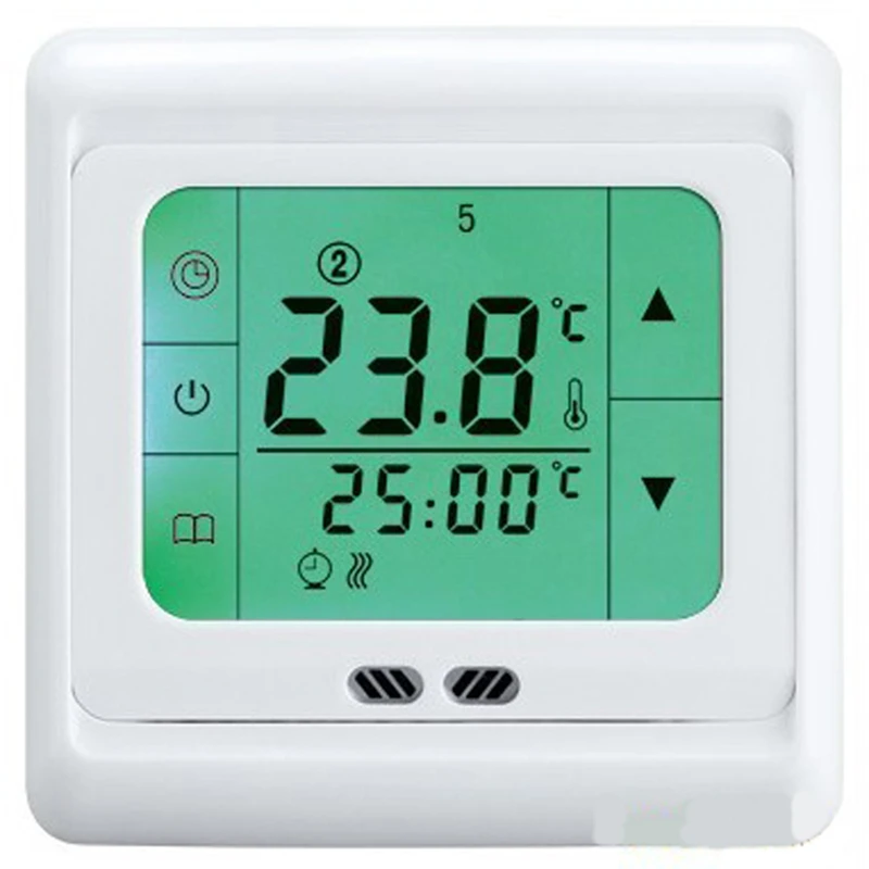 Buy 24V/30V/110V/220V Weekly programmable Digital underfloor Heating thermostat