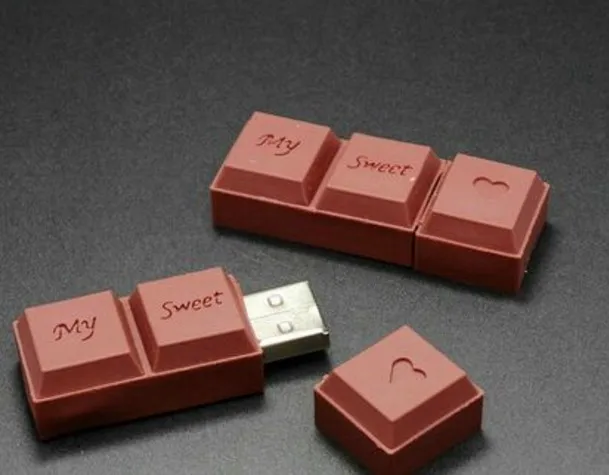 Купить Шоколад usb флэш накопитель мультфильм интерфейсом USB 128 ГБ 64 ГБ 32 ГБ 16 ГБ 8 ГБ 4 ГБ USB памяти флешки USB флэш диск