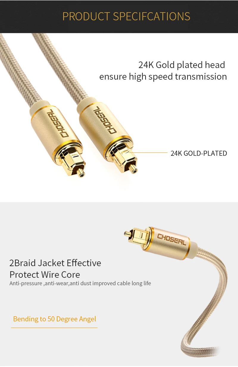 Digital Optical Fiber Audio Cable (4)