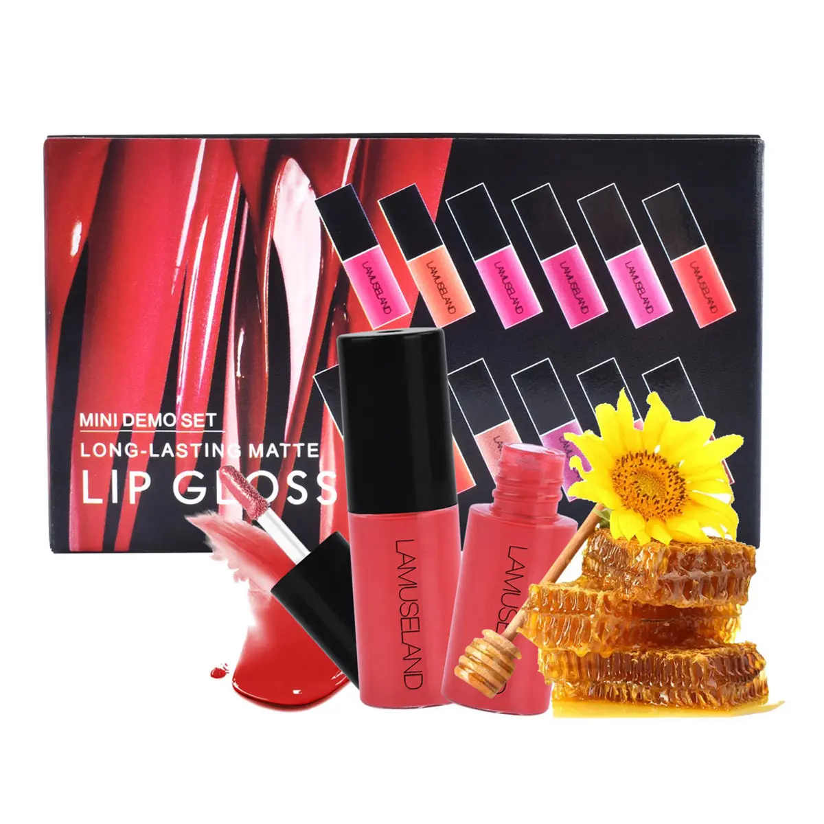 Travel Kit Long-Lasting Waterproof Lipstick Matte Mini Lip Gloss Demo Set 12 Colors 3.5g Lips Makeup Brand #L18L12 Travel Kit Long-Lasting Waterproof Lipstick Matte Mini Lip Gloss Demo Set 12 Colors 3.5g Lips Makeup Brand #L18L12