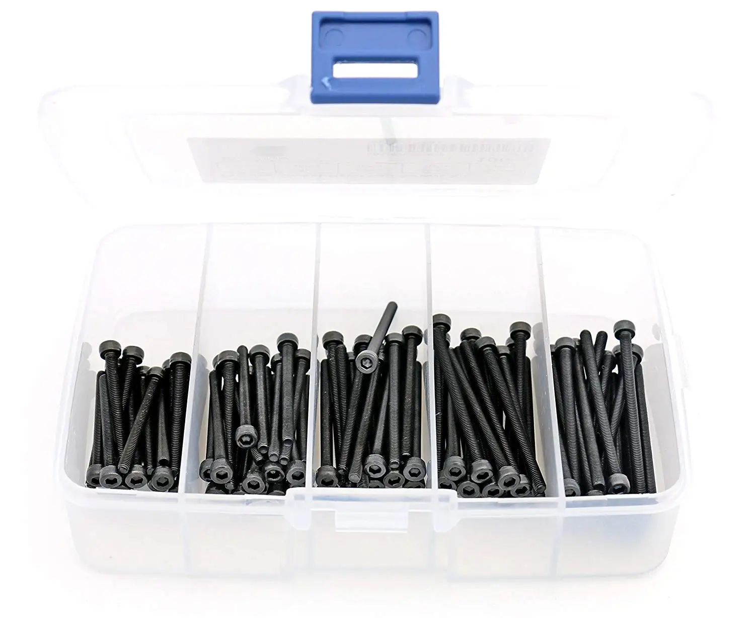 

Fullerkreg 100 Pcs M3 x 30mm/35mm/40mm/45mm/50mm 12.9 Grade Alloy Steel Hex Socket Head Cap Screws Kit, Black Oxide Finish