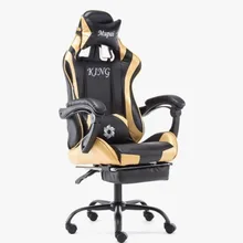 Роскошное Качество Silla Gamer Esports игровое офисное кресло может лежать колесо Синтетическая кожа Эргономика бытовые стальные ножки Poltrona