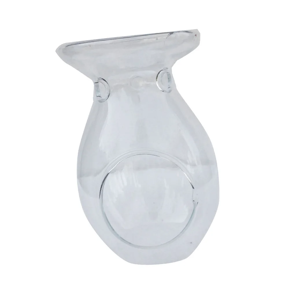 

Glass Fragrance Aroma Oil Burner Tealight Holder Candle Wax Tart Warmer NEW