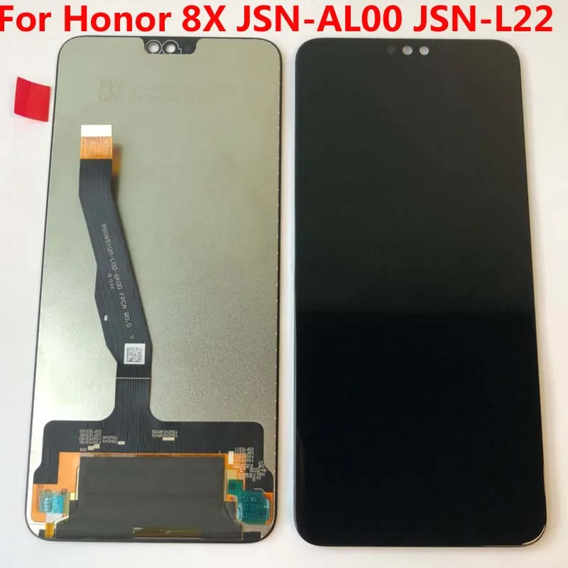 6,5 ''новых для huawei Honor 8X JSN-AL00 JSN-L22 JSN-L21 полный ЖК-дисплей дисплей+ кодирующий преобразователь сенсорного экрана в сборе Замена тестирование