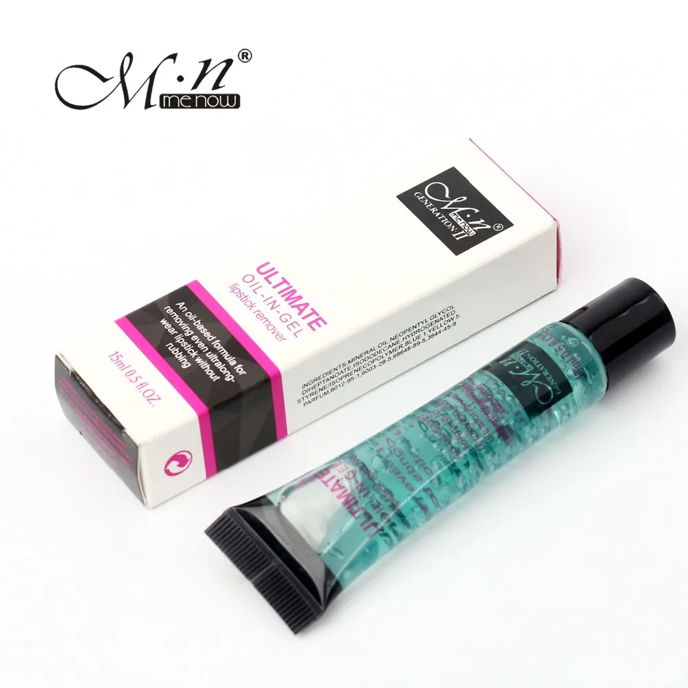Menow Ultimate oil in gel lipstick remover 15ml makeup remover