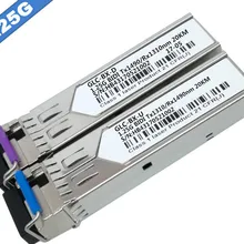 2 шт./лот SFP-GE-LX-SM BIDI Tx1490/Rx1310 1,25G BIDI 20 км одномодовый SFP-GE-SM1490-BIDI для HUAWEI Mikrotik zte и всех брендов