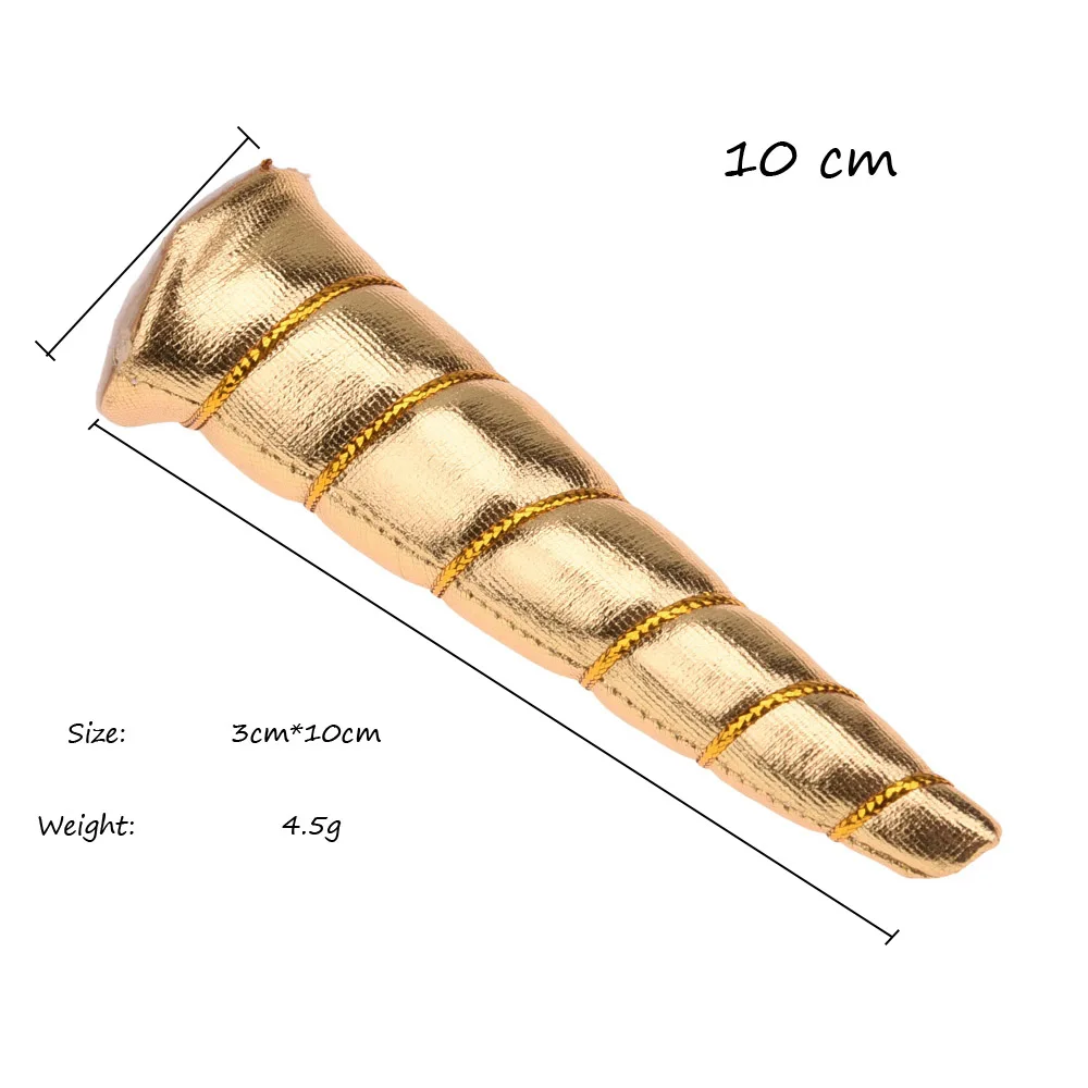 120 шт милые 10 см Мини Рога единорога DIY аксессуары для волос Головные уборы бутик ободок единорога без заколки единороги вечерние аксессуары
