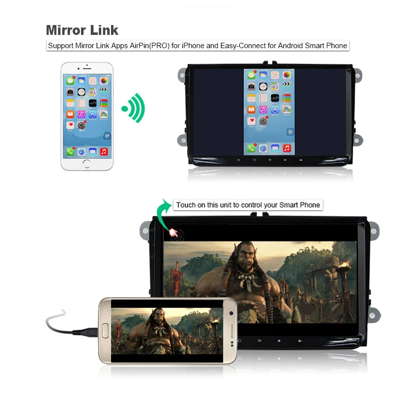 Cheap 9" Android 9.0 Car DVD for VW golf touran passat B6 sharan jetta caddy transporter t5 polo tiguan car radio gps navigator 4G RAM 12 Cheap 9" Android 9.0 Car DVD for VW golf touran passat B6 sharan jetta caddy transporter t5 polo tiguan car radio gps navigator 4G RAM 12