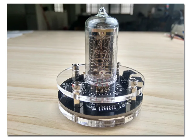 Dykb 1-бит интегрированный часы свечение трубки для QS18-12 часы свечение трубки DS3231 nixie часы Встроенный модуль-ускоритель