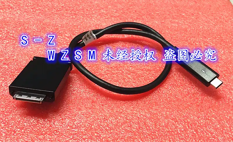New For Dell Dock Wd15 4k K17a001 Thunderbolt Usb C Cable 3v37x 05t73g 03v37x Cn 03v37x 5t73g Cn 05t73g 100 Tesed Ok Computer Cables Connectors Aliexpress