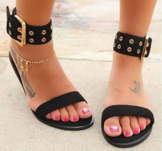Сандалии Oeak женские сандалии прозрачные тапочки женская прозрачная обувь больших размеров женские пляжные сандалии в римском стиле - Цвет: black