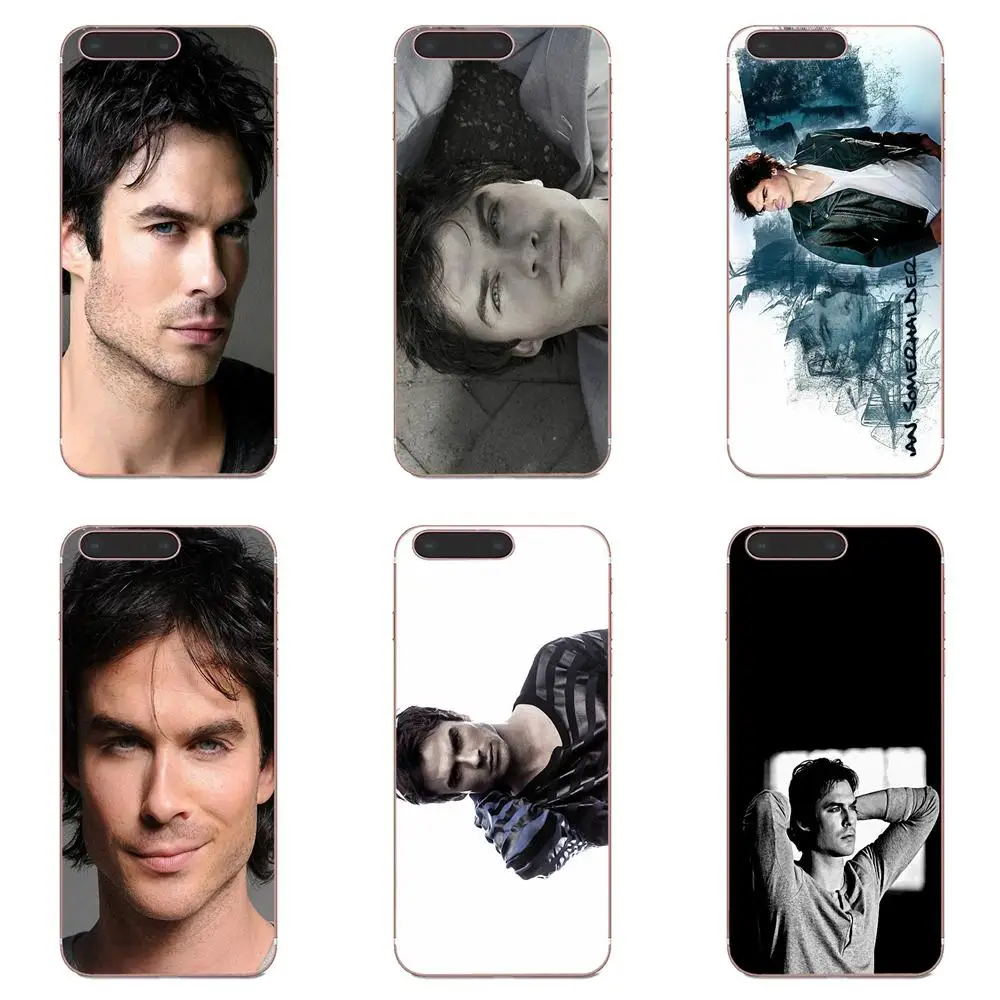 Мягкий защитный чехол для Xiaomi Mi3 Mi4 Mi4C Mi4i Mi5 Mi 5S 5X 6 6X A1 Max Mix 2 Note 3 4 Ian Joseph Somerhalder License |