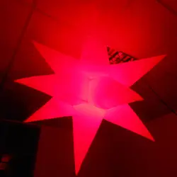 Этап и ночной клуб украшения висит освещения led inflatablestar