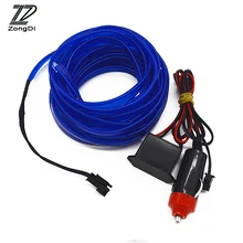 ZD Accessori Auto Per Audi A4 B7 B5 A6 C6 Q5 TT Honda Civic 2006-2011 Fit Accord CRV Interno Lampada Decorativa Luci LED Strip