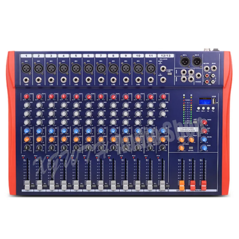 12 Channel Bluetooth Mixer stage Performance