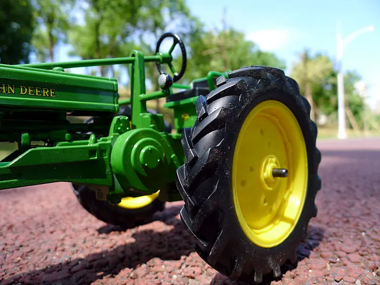 KNL HOBBY J Deere сельскохозяйственный трактор, игрушечный автомобиль из сплава, модель безопасности США, ERTL 1:16 специальные предложения