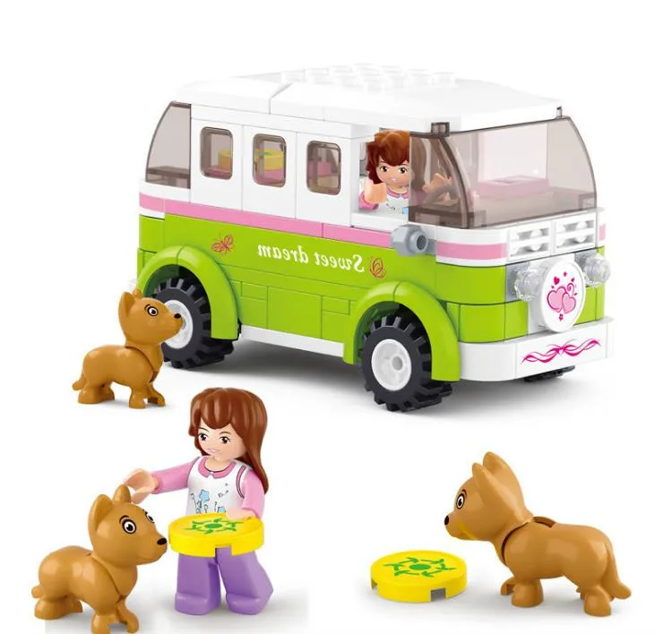 

Sluban Building Blocks Compatible with Lego B0523 158P Models Building Kits Blocks Toys Hobbies For Chlidren