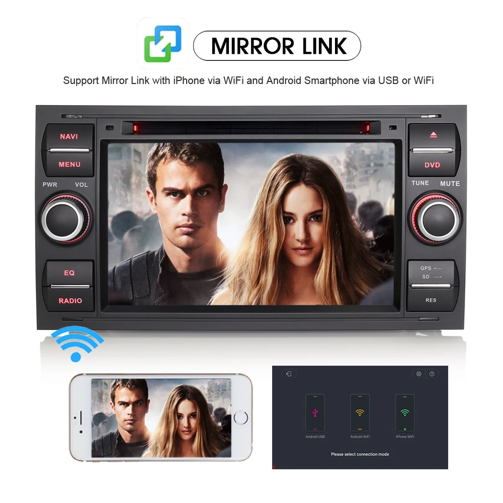 Excellent Android 8.0 DAB+Autoradio Car Multimedia Player GPS CD OBD Radio DTV-IN WiFi Sat Navi for Ford Focus Mondeo Fusion C-Max S-Max 1 Excellent Android 8.0 DAB+Autoradio Car Multimedia Player GPS CD OBD Radio DTV-IN WiFi Sat Navi for Ford Focus Mondeo Fusion C-Max S-Max 1
