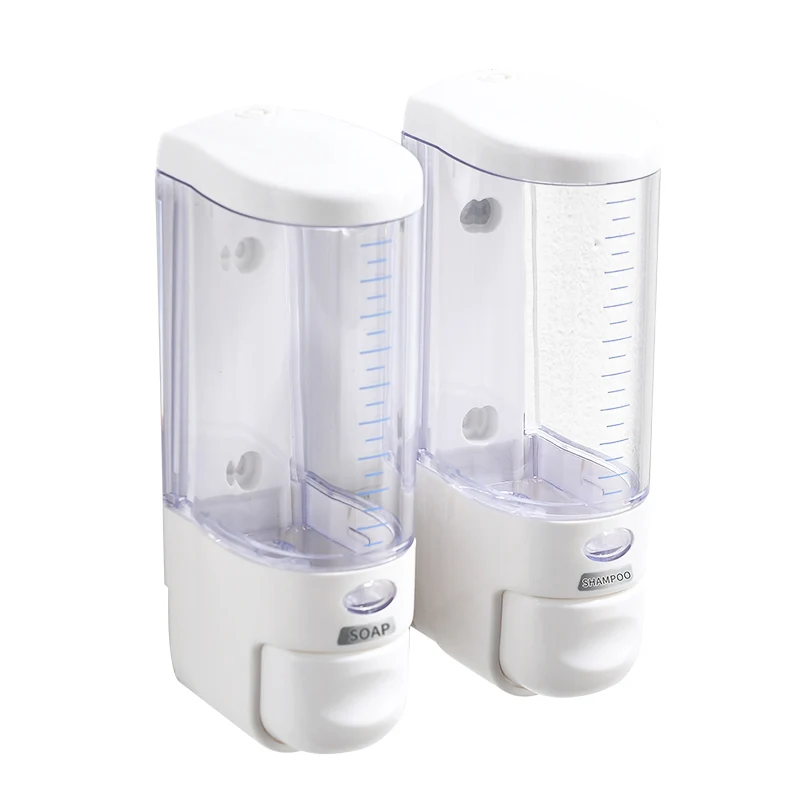 FLG Dual Head Wall Mount Shower Bath Washing Lotion Soap Shampoo Dispenser Liquid Soap Dispenser FLG Dual Head Wall Mount Shower Bath Washing Lotion Soap Shampoo Dispenser Liquid Soap Dispenser
