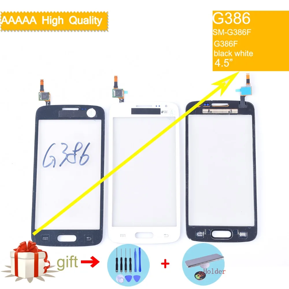 G386 touch screen For Samsung Galaxy Core LTE Avant SM-G386F G386F TouchScreen Sensor Digitizer Glass Front Panel | Мобильные