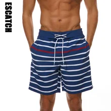 Escatch обшитые Мужские шорты Одежда заплыва мужские шорты для купания пикантные с цветочным принтом для мужчин купальники малышек пляжные сёрфинг джоггеры