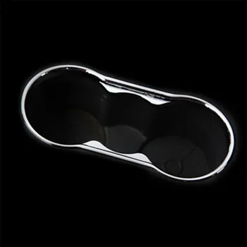 

Jameo Auto Car Water Cup Decoration Trim Stickers ABS Chrome Accessories for Ford Focus 2 MK2 2009 - 2011 Fiesta 2009 - 2016