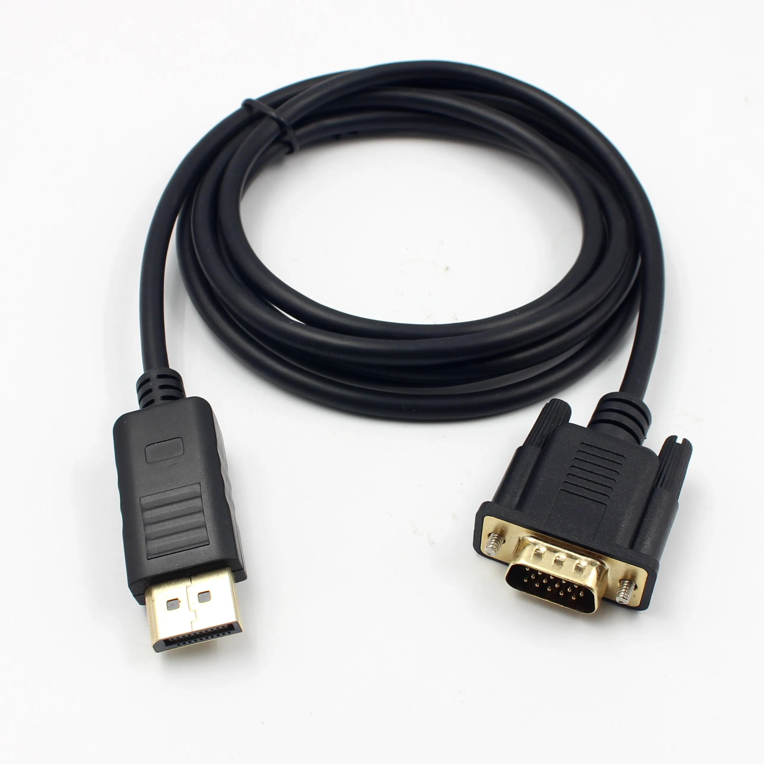 Hot Sale Displayport DP To VGA Converter Adapter Male To Male Cable