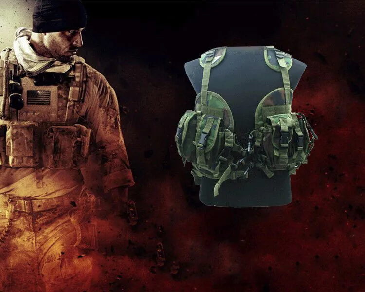 Tactical vest Military jacket Woodland Camouflage Hunting safety vest Clothing tactical uniform armored Security Protection (3)