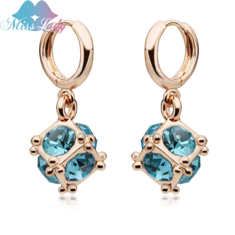 Женские винтажные Разноцветные серьги гвоздики с кристаллами|fashion stud earrings|stud