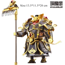 LUCKY PIGSY 3D металлическая модель Пазлы Лазерная режущая головка/Вращение руки головоломка образовательный Рождественский подарок игрушки для детей и взрослых