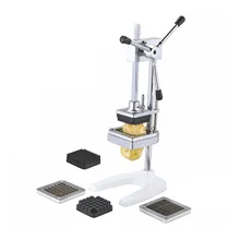 Ручная машина для резки картофеля фри, экструдер для картофеля, коммерческий вертикальный бытовой картофель фри из нержавеющей стали