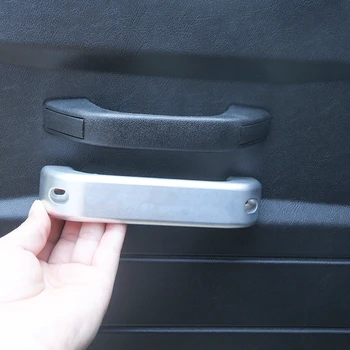 

2 Pcs For Land Rover Defender 110 Defender 90 2015 2016 Car Interior Aluminum alloy Chrome Door Handle Trim Accessories