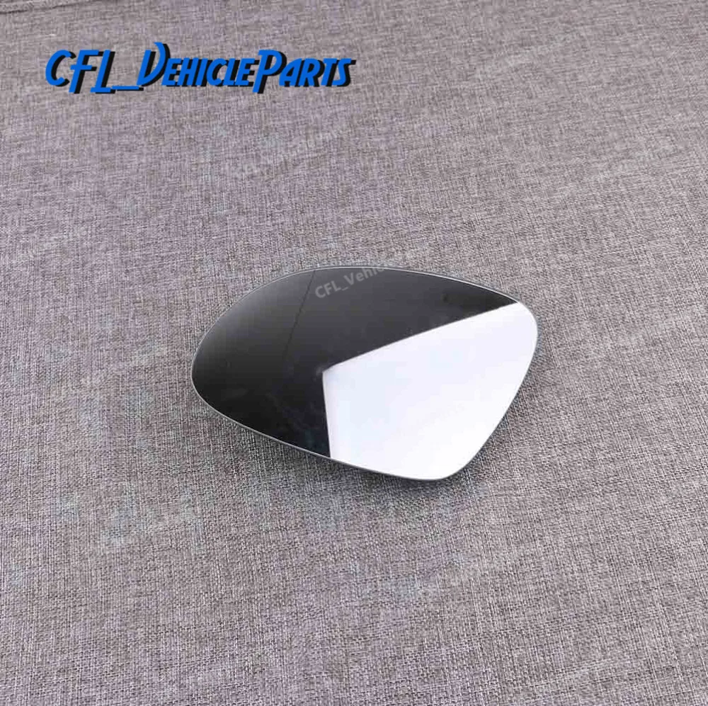 Left Door Rearview Wing Side Mirror Glass Plate Heated 5N0857521 For VW Tiguan 2009 2010 2011