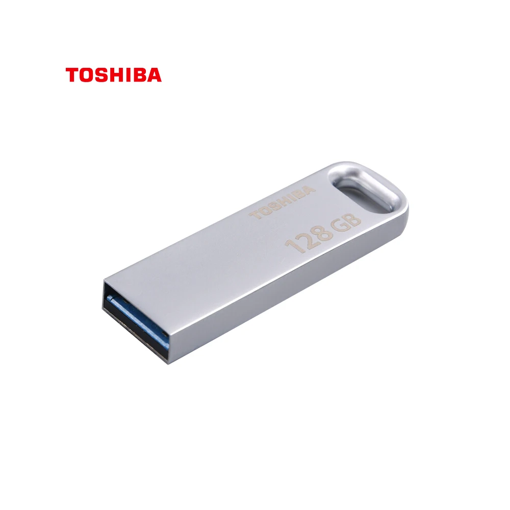 Toshiba U диск 32G 64G 128G USB 3,0 U363 серебристый(металлический USB флэш-накопитель) диск памяти внешний накопитель