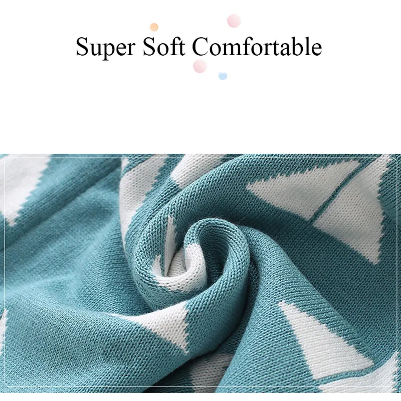 Sailboat Baby Sweater Vest Toddler Kids Boys Girls Crochet Tops Cotton Soft Comfortable O-Neck Button Closure for Spring Autumn (6)