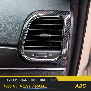 

Auto Car-styling Front Vent Frame Trim Cover Interior Accessories for Jeep Grand Cherokee 2017