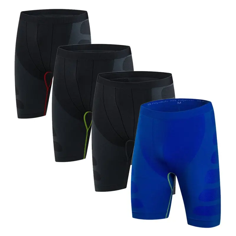 

Men Compression Shorts Base Layer Thermal Skin Tight Short fitness shorts men 2018