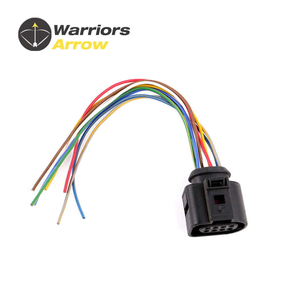 

1J0973714 For VW Golf Jetta Passat For Audi A4 A5 A6 A8 TT Q5 2010 Connector Auto Electric Plug Harness Wire 8 Pin
